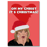 Oh My Christ Christmas Card